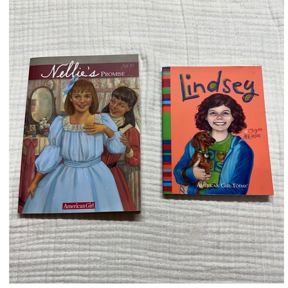 American Girl Other - 2 American Girl Books Nellie's Promise and Lindsey